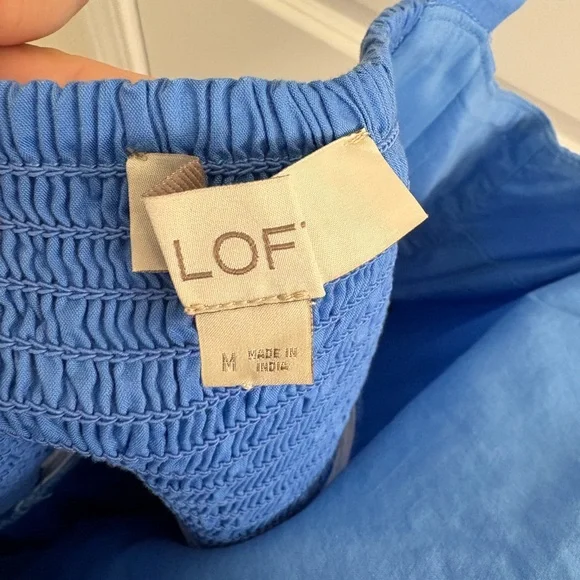 LOFT Colorblock Blue Maxi Dress - Picture 8 of 8